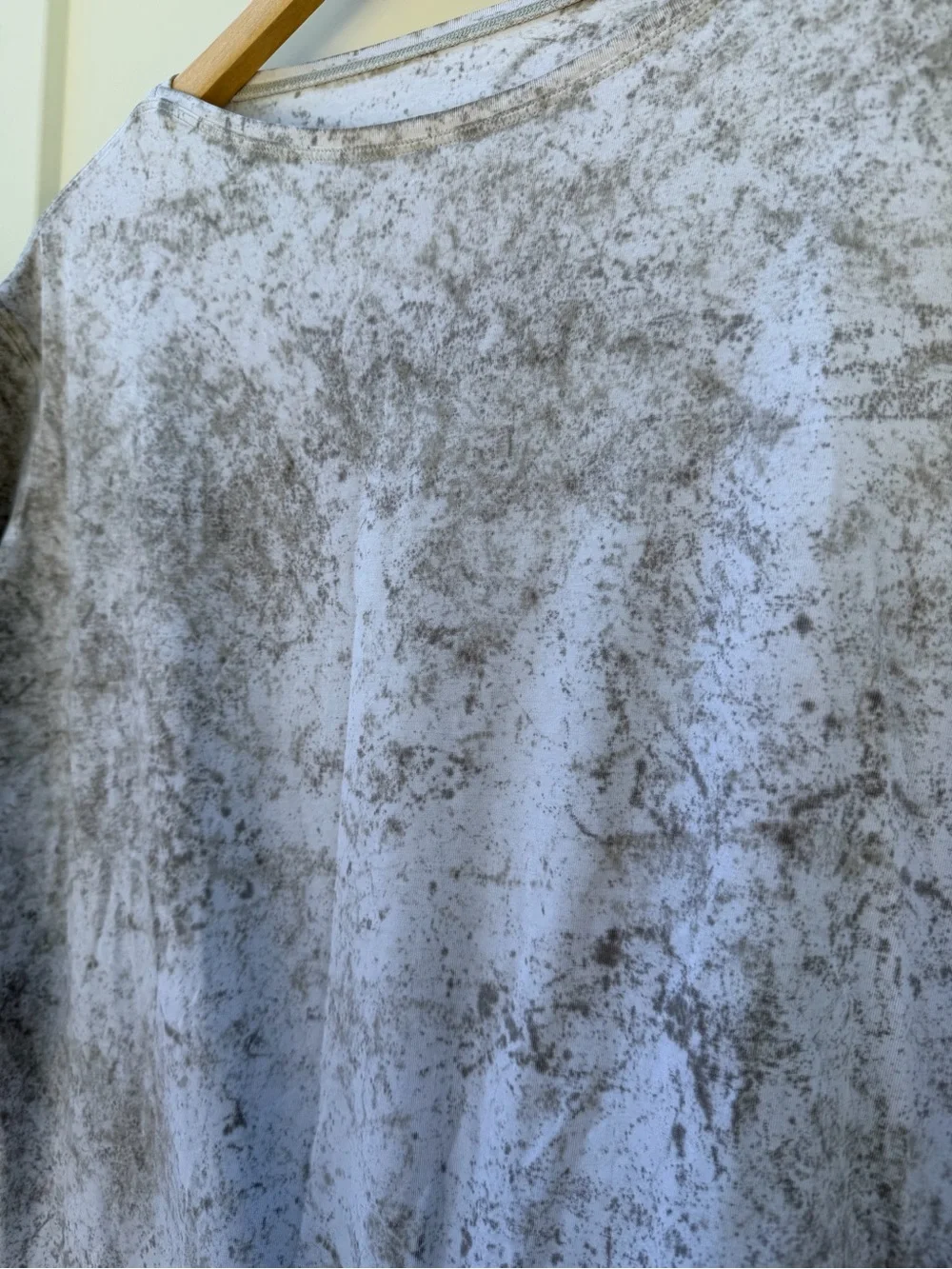 lululemon athletica Love Crew T-Shirt - Cirrus Wash White size 10/12 - Picture 5 of 6